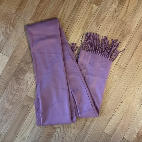 5 for $25 - Only Accesories Pink Scarf Cashmere Winter Accesories - Picture 2 of 14